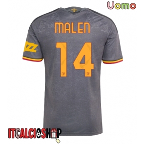 AS Roma Donyell Malen #14 Terza Maglia 2026-27 Manica Corta AS Roma Donyell Malen #14 Terza Maglia 2026-27 Manica Corta